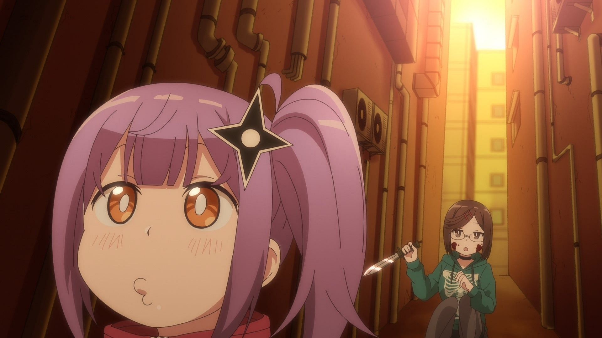 Satoko and Konoha (Image via Shaft)